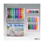 KREDKI MISS MELODY 15 KOLORÓW 8806A. Wydawca: PLUS-Z. Dadada.pl Opakowanie KREDKI MISS MELODY 15 KOLORÓW 8806A