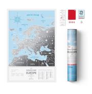 Opakowanie MAPA ZDRAPKA EUROPA TRAVEL MAP SILVER EUROPE