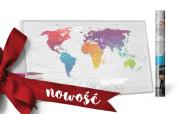 Opakowanie MAPA ZDRAPKA ŚWIAT TRAVEL MAP AIR WORLD