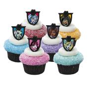 MONSTER HIGH 12 DEKORACYJNYCH PIERŚCIENI NA MUFFINY. Wydawca: Dekoback. Dadada.pl Opakowanie MONSTER HIGH 12 DEKORACYJNYCH PIERŚCIENI NA MUFFINY