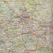 Okładka książki NIEMCY MAPA 1:500 000