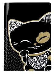 Opakowanie NOTES B6 LINIA CAT CZARNY MS008