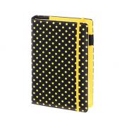 Opakowanie NOTES KSIĄŻKOWY A5 STANDARD CZARNY KROPKI 37B 
