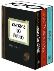 PAKIET ZNISZCZ TO PUDŁO. Autor: Smith Keri. Dadada.pl Okładka książki PAKIET ZNISZCZ TO PUDŁO