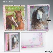 PAMIĘTNIK HORSES DREAMS FIOLETOWY 8058A. Wydawca: PLUS-Z. Dadada.pl Opakowanie PAMIĘTNIK HORSES DREAMS FIOLETOWY 8058A