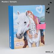 Opakowanie PAMIĘTNIK NA KOD MISS MELODY NIEBIESKI 8443A