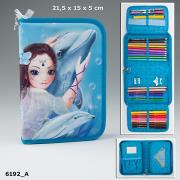 Opakowanie PIÓRNIK DWUKLAPKOWY Z WYPOSAŻENIEM TOP MODEL FANTASY 6192A