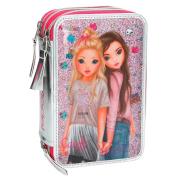 PIÓRNIK POTRÓJNY BROKATOWY Z WYPOSAŻENIEM TOP MODEL 8989A. Wydawca: PLUS-Z. Dadada.pl Opakowanie PIÓRNIK POTRÓJNY BROKATOWY Z WYPOSAŻENIEM TOP MODEL 8989A