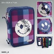 PIÓRNIK POTRÓJNY Z WYPOSAŻENIEM TOP MODEL GRANATOWY 6603A. Wydawca: PLUS-Z. Dadada.pl Opakowanie PIÓRNIK POTRÓJNY Z WYPOSAŻENIEM TOP MODEL GRANATOWY 6603A