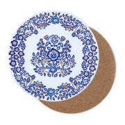 Opakowanie PODKŁADKA CERAMICZNA OKRĄGŁA 10,5CM ZALIPIE BLUE