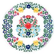 Opakowanie PODKŁADKA CERAMICZNA OKRĄGŁA 20CM ZALIPIE MULTIKOLOR