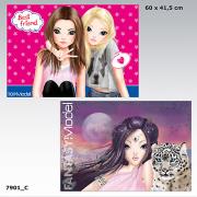 Opakowanie PODKŁADKA NA BIURKO TOP MODEL RÓŻOWA 7901C