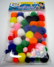 Opakowanie POMPONY MAŁE KREATYWNA PODSTAWA PAN ROBÓTKA