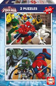 PUZZLE 2X100 MEGA SPIDER MAN . Wydawca: Lider Serwis Zbigniew Raszka. Dadada.pl Opakowanie PUZZLE 2X100 MEGA SPIDER MAN