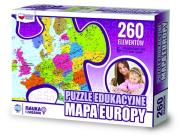 Puzzle Edukacyjne mapa Europy. Wydawca: ZACHEM. Dadada.pl Opakowanie Puzzle Edukacyjne mapa Europy