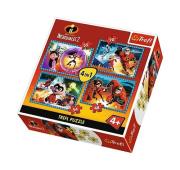 Opakowanie Puzzle Niesamowita rodzinka 4w1