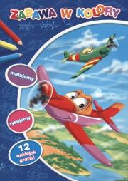 Okładka książki SAMOLOTY ZABAWA W KOLORY