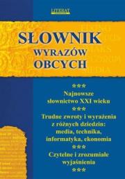 Okładka książki SŁOWNIK WYRAZÓW OBCYCH