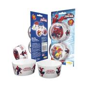 Opakowanie SPIDER-MAN PAPILOTKI NA MUFFINY 50 SZTUK