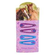 SPINKI DO WŁOSÓW HORSES DREAMS FIOLETOWO NIEBIESKIE 5460A. Wydawca: PLUS-Z. Dadada.pl Opakowanie SPINKI DO WŁOSÓW HORSES DREAMS FIOLETOWO NIEBIESKIE 5460A