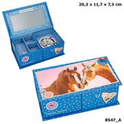 SZKATUŁKA HORSES DREAMS GRANATOWA 8547A. Wydawca: PLUS-Z. Dadada.pl Opakowanie SZKATUŁKA HORSES DREAMS GRANATOWA 8547A