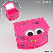 SZKATUŁKA NA BIŻUTERIĘ TOP MODEL RÓŻOWA 4889A. Wydawca: PLUS-Z. Dadada.pl Opakowanie SZKATUŁKA NA BIŻUTERIĘ TOP MODEL RÓŻOWA 4889A