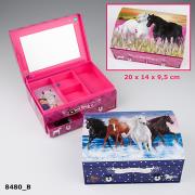 SZKATUŁKA Z KONIKIEM MISS MELODY RÓŻOWA 8480B. Wydawca: PLUS-Z. Dadada.pl Opakowanie SZKATUŁKA Z KONIKIEM MISS MELODY RÓŻOWA 8480B