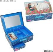 Opakowanie SZKATUŁKA Z LUSTERKIEM MISS MELODY 8598A