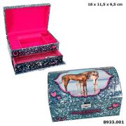 SZKATUŁKA ZE SKRYTKĄ HORSES DREAMS GRANATOWA 8933A. Wydawca: PLUS-Z. Dadada.pl Opakowanie SZKATUŁKA ZE SKRYTKĄ HORSES DREAMS GRANATOWA 8933A