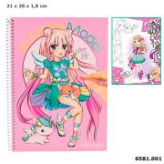 SZKICOWNIK MANGA MODEL Z NAKLEJKAMI 6581 . Wydawca: PLUS-Z. Dadada.pl Opakowanie SZKICOWNIK MANGA MODEL Z NAKLEJKAMI 6581