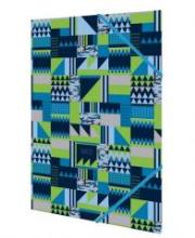 Opakowanie Teczka A4 cienka z gumką New Geo niebieska MILAN