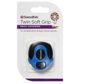 TEMPERÓWKA SOFT GRIP PODWÓJNA Z GUMKĄ 40289. Wydawca: Snopake. Dadada.pl Opakowanie TEMPERÓWKA SOFT GRIP PODWÓJNA Z GUMKĄ 40289