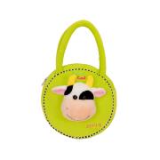 Opakowanie TOREBKA KRÓWKA FUNNY OKRĄGŁA ZIELONA 11349