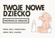 TWOJE NOWE DZIECKO INSTRUKCJA OBSŁUGI. Autor: Martin Baxendale. Dadada.pl Okładka książki TWOJE NOWE DZIECKO INSTRUKCJA OBSŁUGI