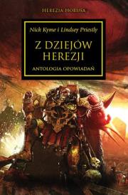 Z DZIEJÓW HEREZJI HEREZJA HORUSA. Autor: NICK KYME, LINDSEY PRIESTLY. Dadada.pl Okładka książki Z DZIEJÓW HEREZJI HEREZJA HORUSA