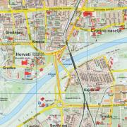 Okładka książki ZAGRZEB MAPA 1:20 000