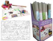 Opakowanie ZESTAW 24SZT KOLOROWANKA PODŁOGOWA XXL