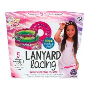 Opakowanie ZESTAW DO ROBIENIA BRANSOLETEK LANYARD LACING JUST MY STYLE