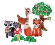 Opakowanie ZESTAW DO WYKLEJANIA OBRAZKI 3D PRZYJACIELE Z LASU