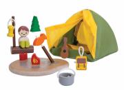 ZESTAW KEMPINGOWY ZABAWKI DREWNIANE. Wydawca: Plan toys. Dadada.pl Opakowanie ZESTAW KEMPINGOWY ZABAWKI DREWNIANE
