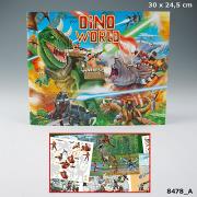 Opakowanie ZESTAW KREATYWNY DINO WORLD 8478A