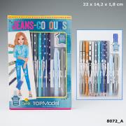 Opakowanie ZESTAW KREATYWNY JEANS COLOURS 8072A