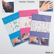 ZESTAW METALICZNYCH TATUAŻY TOP MODEL NIEBIESKIE 5026A. Wydawca: PLUS-Z. Dadada.pl Opakowanie ZESTAW METALICZNYCH TATUAŻY TOP MODEL NIEBIESKIE 5026A