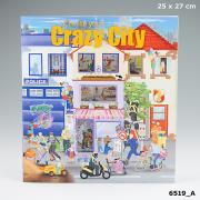 Opakowanie ZESTAW Z NAKLEJKAMI CRAZY CITY 6519A