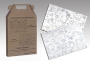Opakowanie ZWIERZĘTA RYBY PUZZLE DO KOLOROWANIA