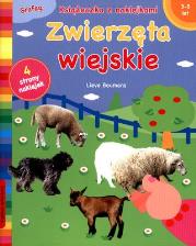 ZWIERZĘTA WIEJSKIE KSIĄŻECZKA Z NAKLEJKAMI. Autor: Opracowanie zbiorowe. Dadada.pl Okładka książki ZWIERZĘTA WIEJSKIE KSIĄŻECZKA Z NAKLEJKAMI
