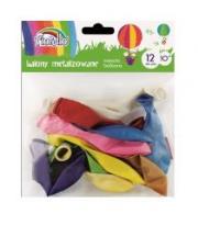 Opakowanie Balony Metal 10'' mix 12 sztuk FIORELLO