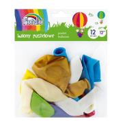 Opakowanie Balony Pastel 12'' mix 12 sztuk FIORELLO