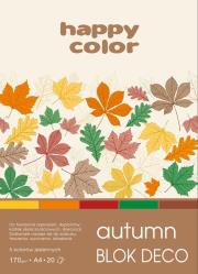 Opakowanie Blok A4/20K Deco Autumn 170g HAPPY COLOR