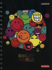 Okładka książki Brulion 100 w kratkę A5 Smiley